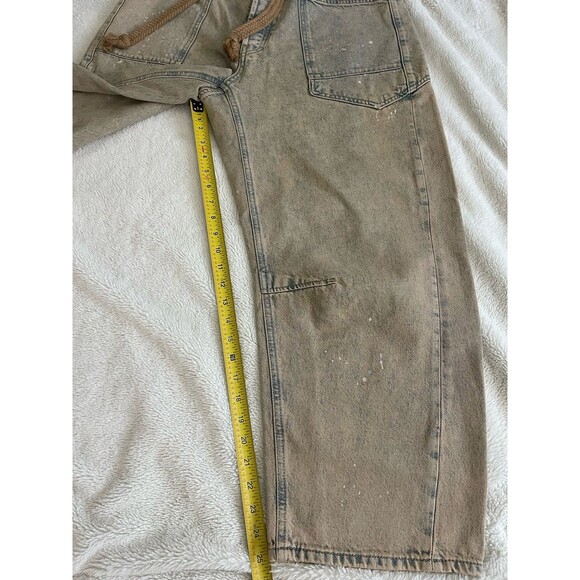 We The Free Tan Wide Leg Jeans - Picture 4 of 13